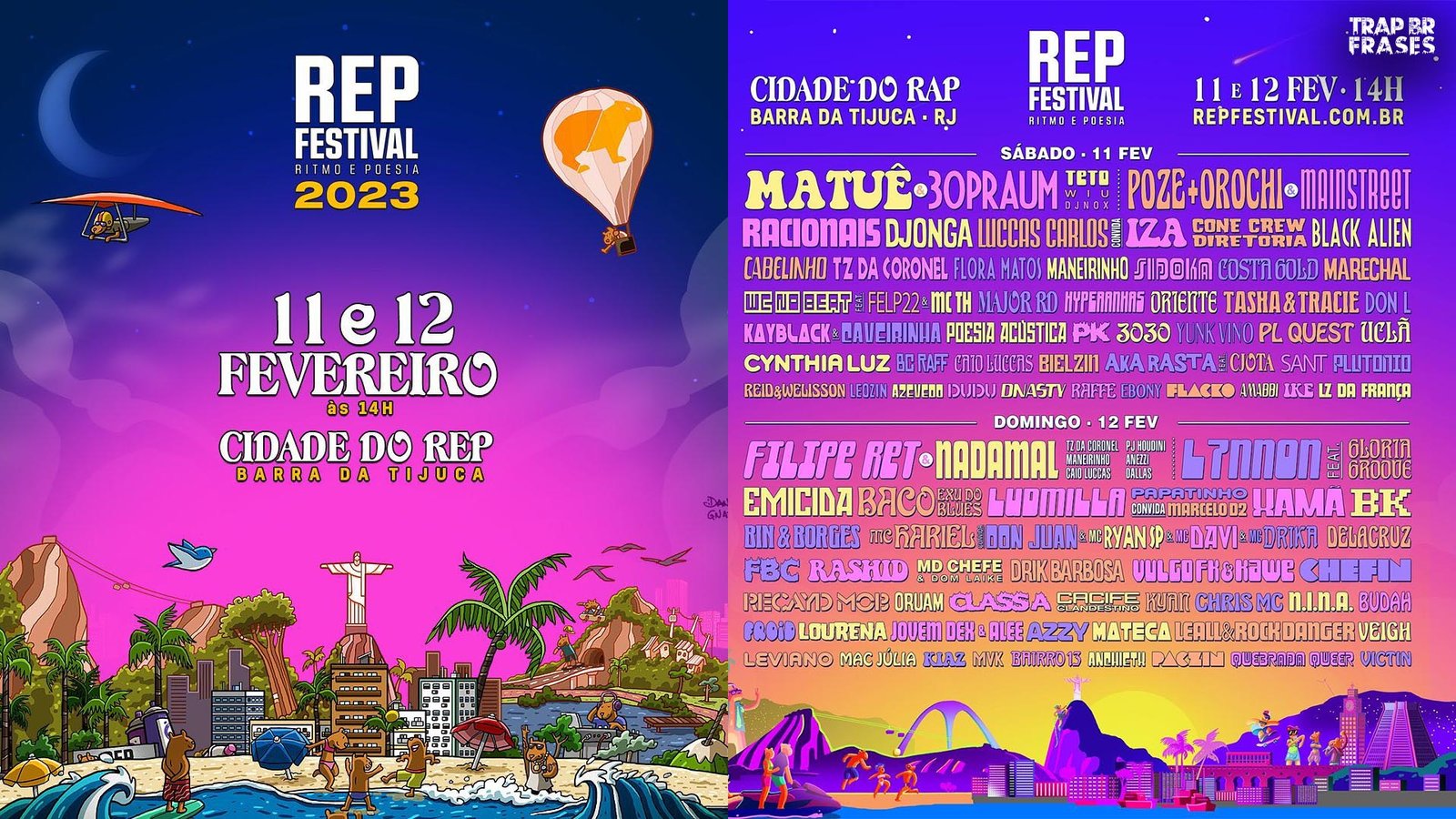 Após muitas críticas, Rep Festival faz mudanças em Line Up; evento
